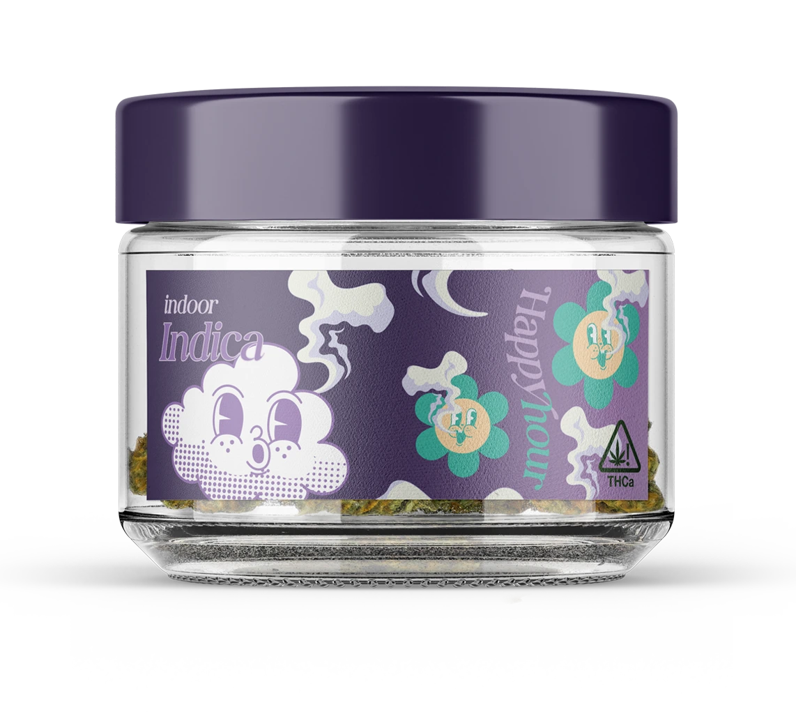 Blueberry Slushie THCA hemp flower indoor