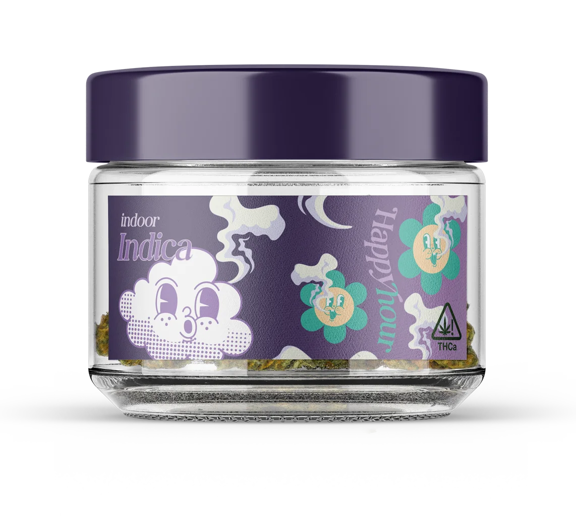 Hood Candy premium THCA flower bud close up