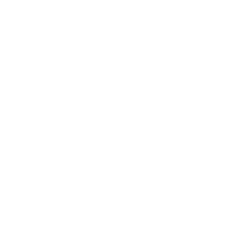 White cannabis leaf silhouette on black background